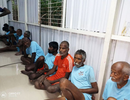 Distributed essential cloth material to mentally disturbed patient at Junnar