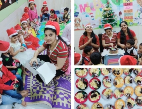 Christmas eve celebration at Little World pre-primary school